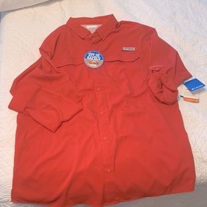 Columbia PFG Long sleeve fishing shirt Size XL